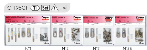 Radix anker titanium set 2 c195ct
