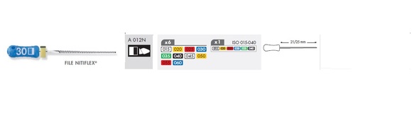 K-file nitiflex 060|21mm a012n