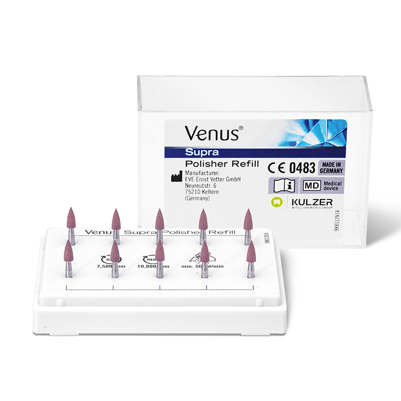 Venus supra refill pre-flame / pre-polisher