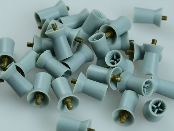 Prophy cups soft screw-type laminated lichtgrijs