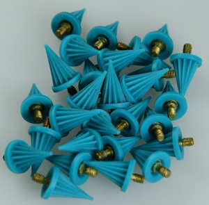 prophy cups soft screw-type point peach