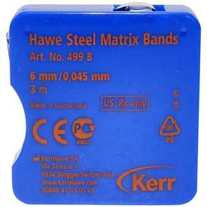 kerr matrixband op rol 6mm/0.045mm - 499b