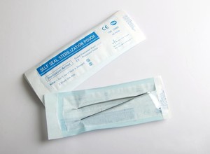 selfseal sterilisatie zakjes 90x230mm bolsaplast