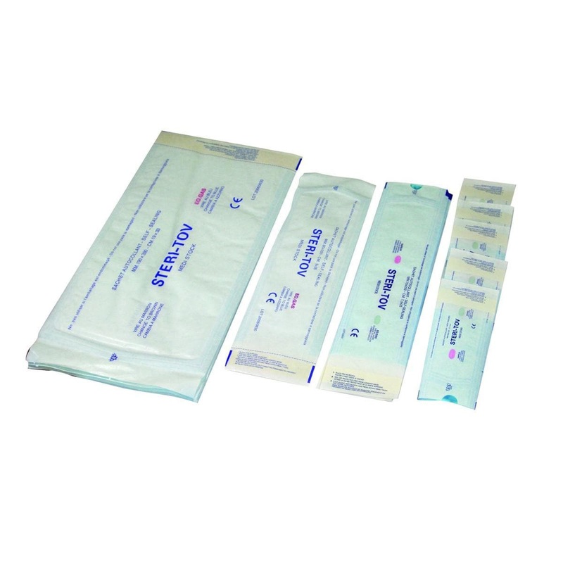 Steritov sterilisatiezakjes selfseal 140x260mm