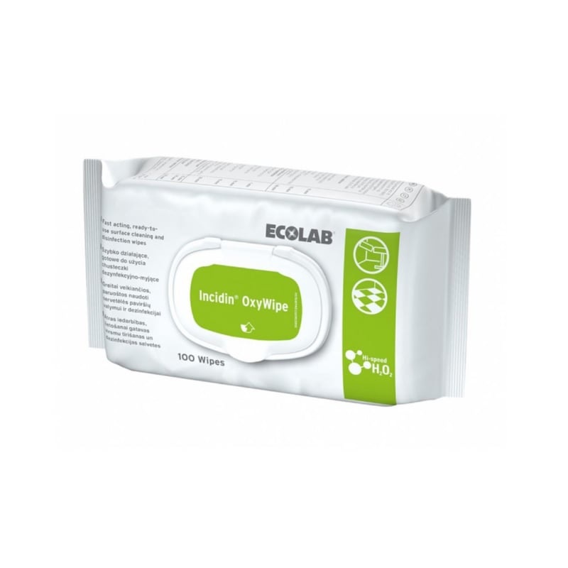 Incidin alcohol wipes flow pack 20x20cm