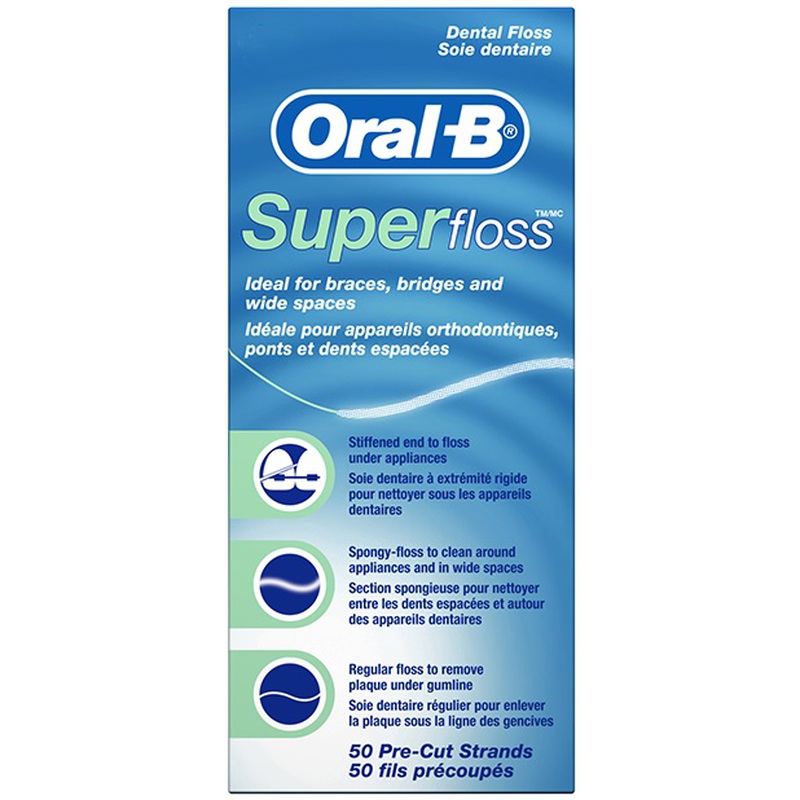 Oral-b interdental super floss