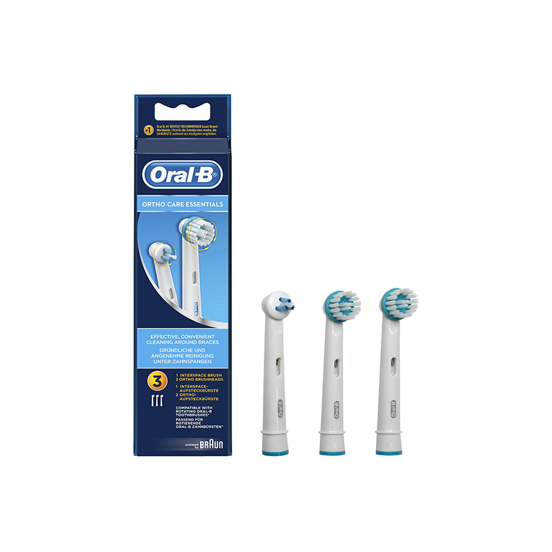 dam shit Tact Oral-b ortho care essentials opzetborstels