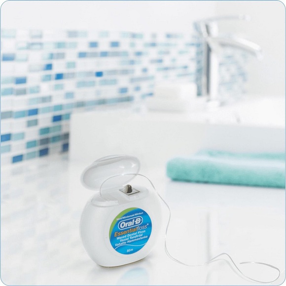 Oral-b essential floss mint waxed