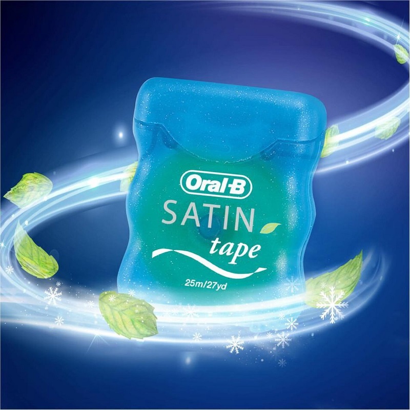 Oral-b satin tape (floss)