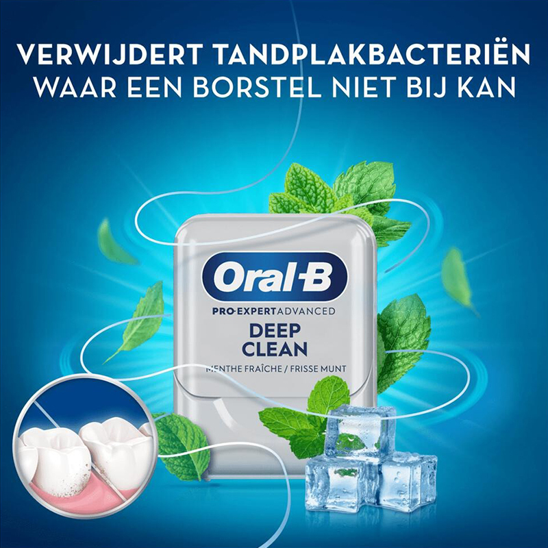 Oral-b pro-expert deep clean floss munt