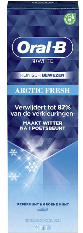 Oral-b tandpasta 3d white arctic fresh