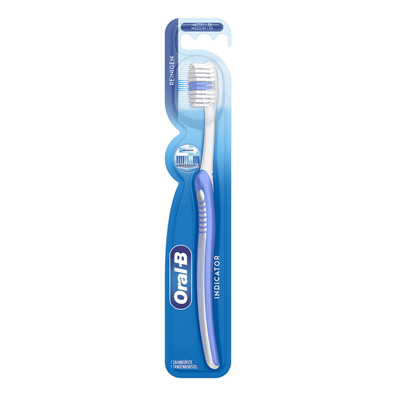 Oral-b tandenborstel 123 indicator 35 medium