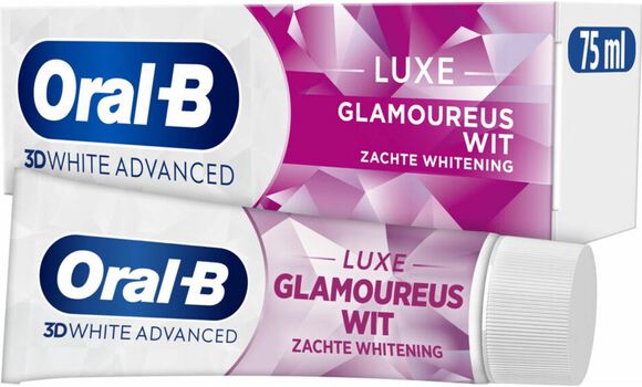 Oral-b tandpasta 3d white advanced glamoureus wit