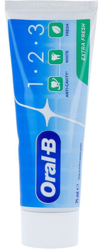 Oral-b tandpasta 1-2-3 extra fresh