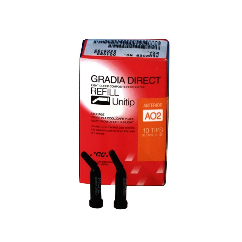 Gradia direct anterior ao2(inside shade) unitip