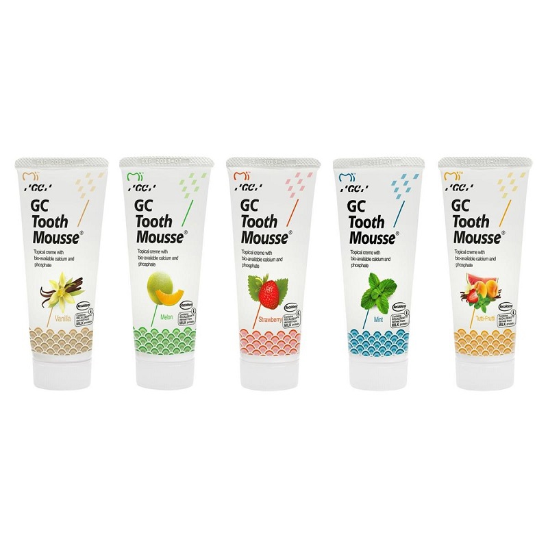 Tooth mousse aardbei tube