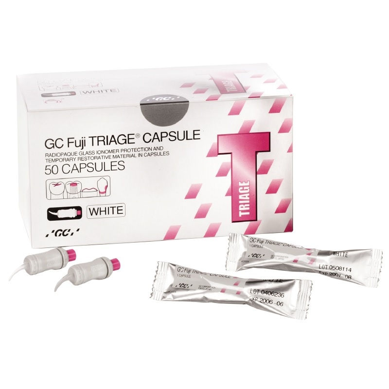 Fuji triage capsules white
