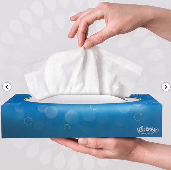 Kleenex facial tissues 2-laags 8827 (20,6x20cm)