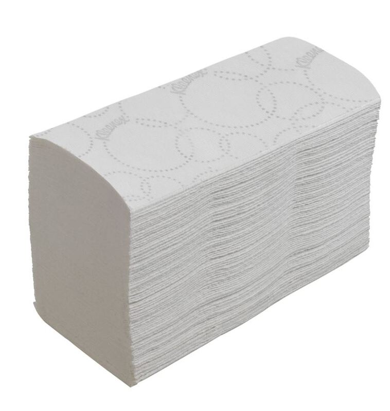 Kleenex handdoeken 2-laags v-vouw 21x21,5cm