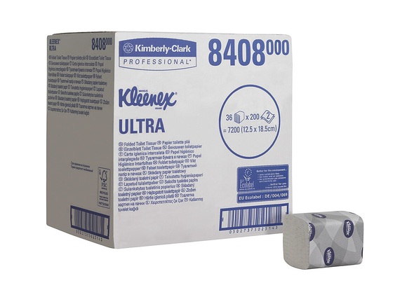 Kleenex gevouwen toiletpapier 2l