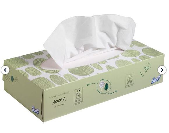 Scott professional facial tissue 2-laags 8837