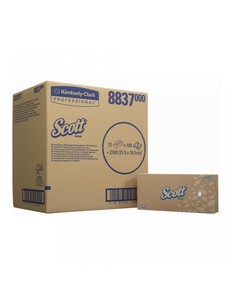 scott professional facial tissue 8837