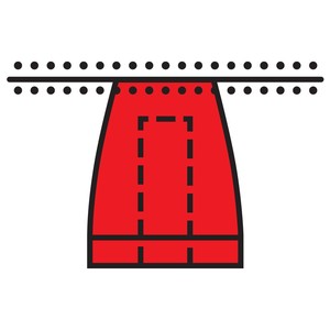 super-snap l502 rood x-fijn