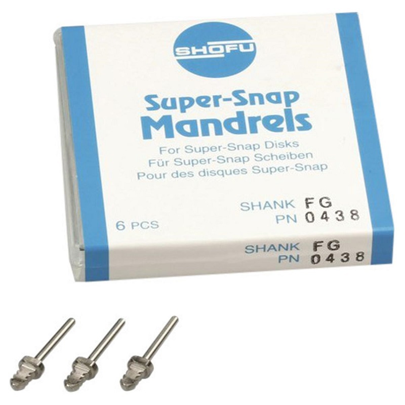 Shofu super-snap mandrel fg 0438