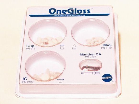 Shofu one-gloss kit ongemonteerd 0180