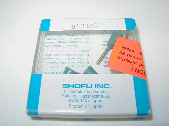 Shofu greenie cups fg 0412