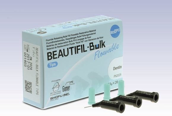Beautifil-bulk flow tip u
