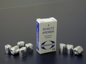 aluminium kronen zilverkleurig zacht bu1