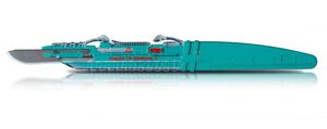carl martin disp. safety scalpels met heft 872s/10