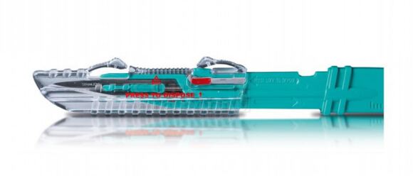 Carl martin disp. safety scalpels met heft 872s/11