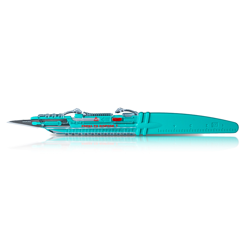 Carl martin disp. safety scalpels met heft 872s/12