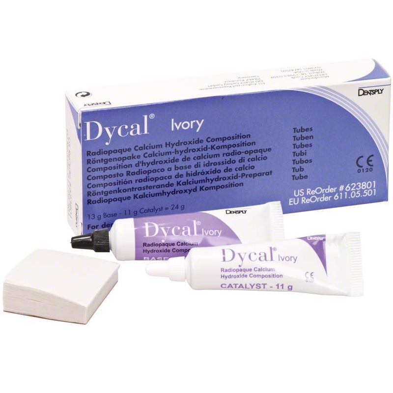 Dycal tubes, standard pack ivory