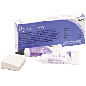 dycal tubes, standard pack ivory