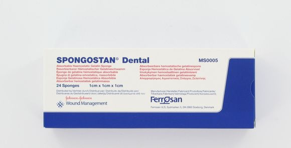 Spongostan dental 1x1x1cm