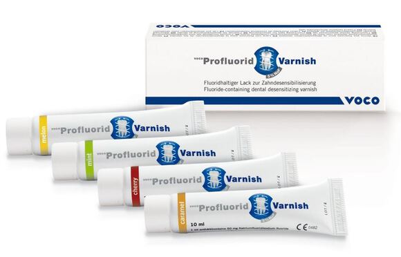 Profluorid varnish tubes mixed