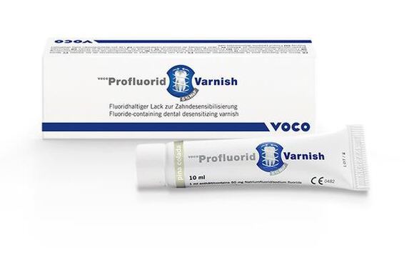 Profluorid varnish pina colada tube