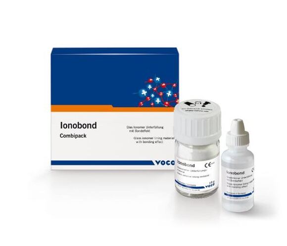 Ionobond glasionomer lining material combipack