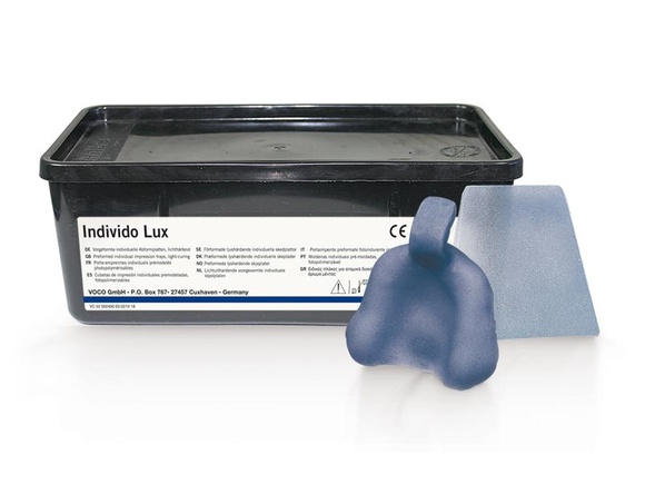 Individo lux lepels onder blauw transparant