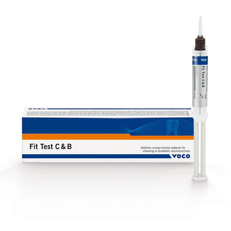 Fit test c&b quickmix spuit