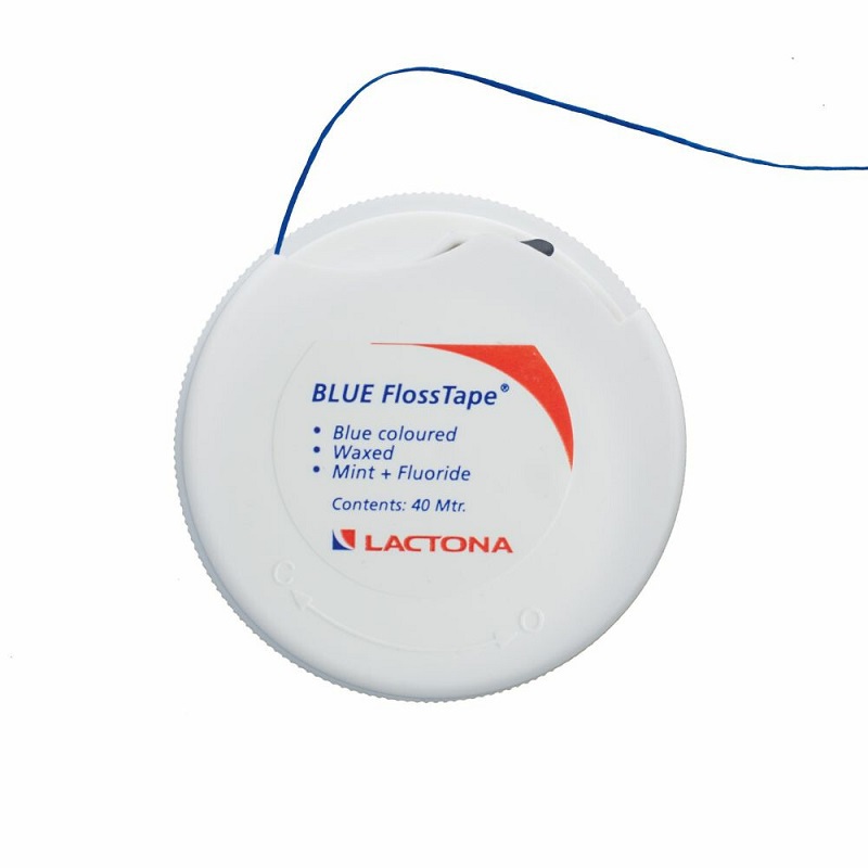 Lactona blue floss tape