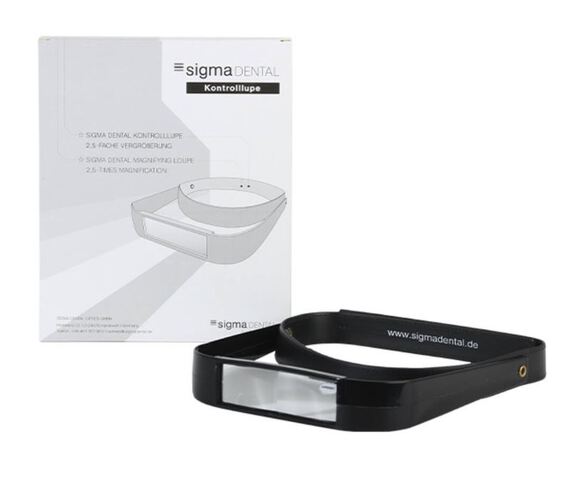 Visor loupe met hoofdband 2,5x vergrotend