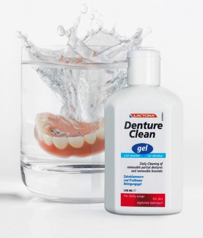 Lactona denture clean gel voor protheses