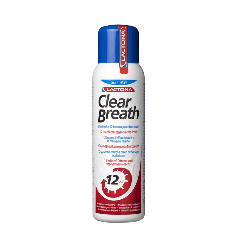 Lactona clear breath voor een frisse adem