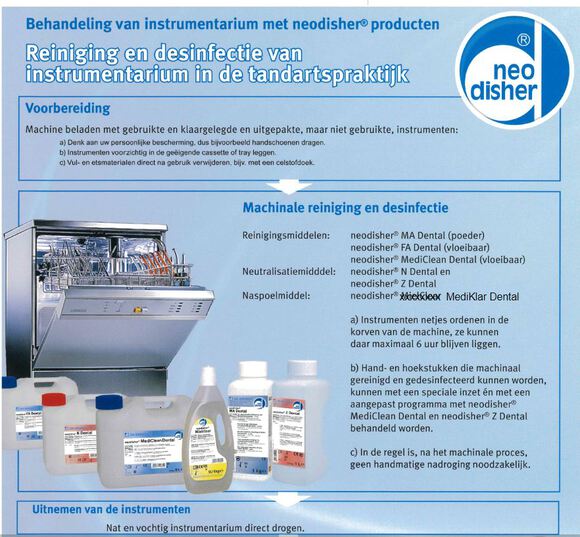 Neodisher n dental, neutralisatiemiddel