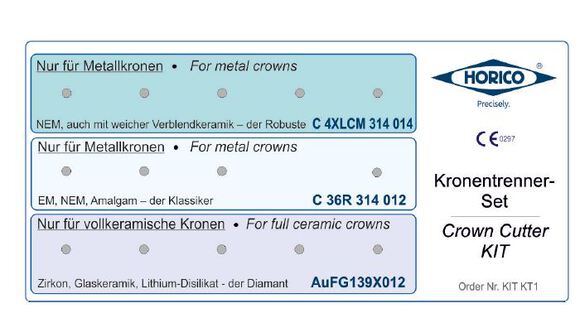 Horico kronenboren kit (kt1)