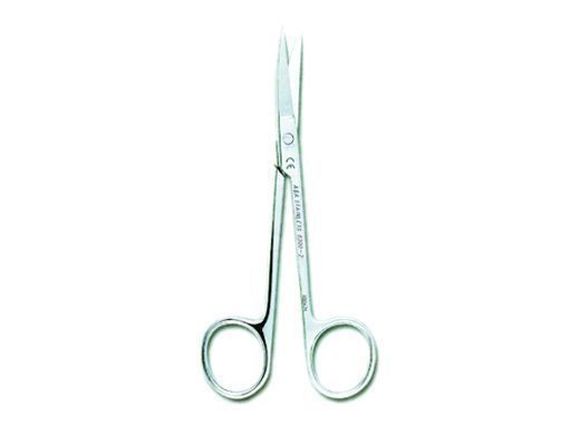 Asa tandvleesschaar gebogen 12cm. 0300-2
